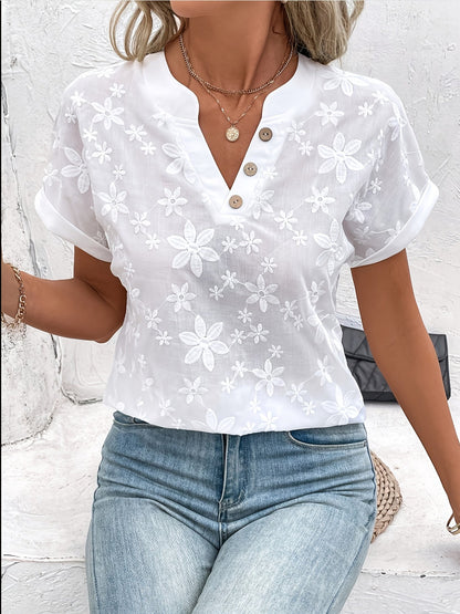 Amara™ | Blusa Blanca Elegante