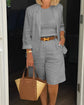 Camila™ | Conjunto Estilizado de Dos Piezas con Blazer y Shorts