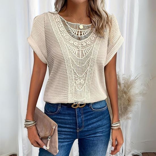 Sophie – Chic en elegant kanten top