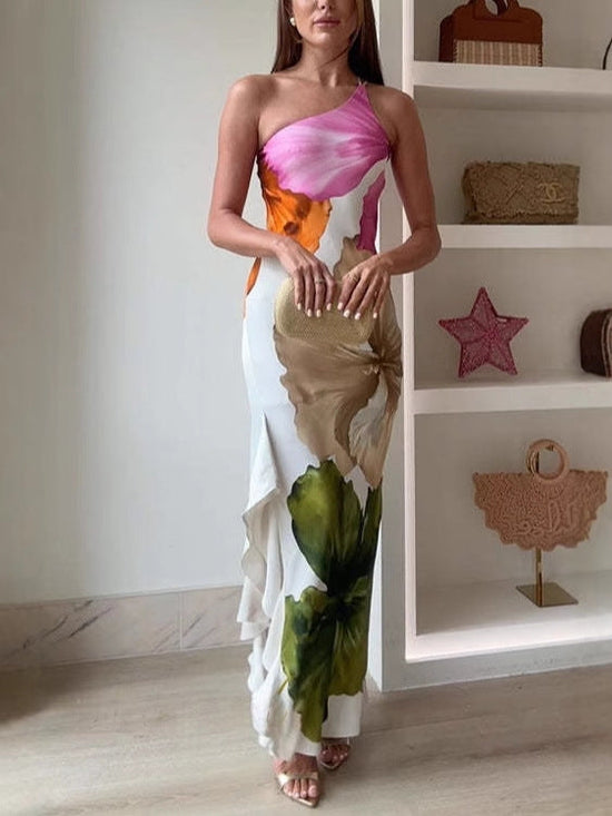 Isis™ | Vestido Sensual de Corte Asimétrico