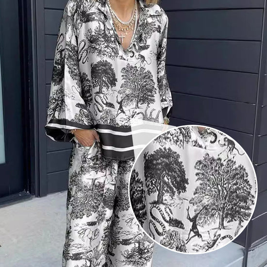 Ariadna™ | Conjunto Casual Estampado con Estilo y Elegancia Atemporal